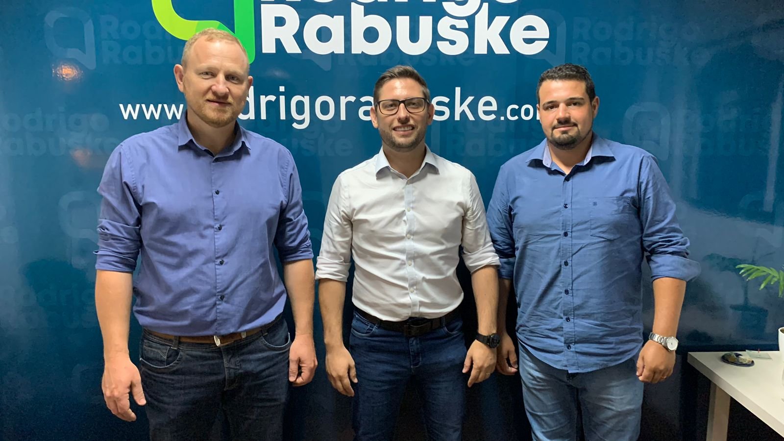 Rodrigo Rabuske recebe visita de vereador de Canguçu - Portal Intera